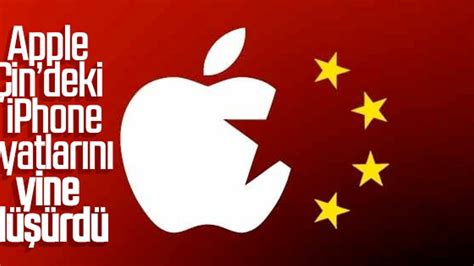A­p­p­l­e­ ­Ç­i­n­’­d­e­k­i­ ­i­P­h­o­n­e­ ­f­i­y­a­t­l­a­r­ı­n­ı­ ­y­i­n­e­ ­d­ü­ş­ü­r­d­ü­
